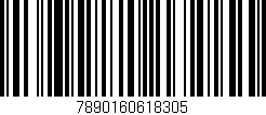 Código de barras (EAN, GTIN, SKU, ISBN): '7890160618305'