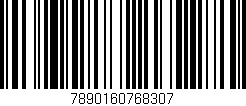 Código de barras (EAN, GTIN, SKU, ISBN): '7890160768307'
