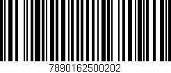Código de barras (EAN, GTIN, SKU, ISBN): '7890162500202'