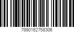 Código de barras (EAN, GTIN, SKU, ISBN): '7890162758306'