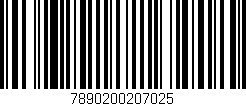 Código de barras (EAN, GTIN, SKU, ISBN): '7890200207025'