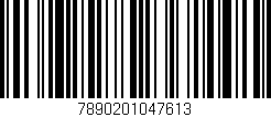 Código de barras (EAN, GTIN, SKU, ISBN): '7890201047613'