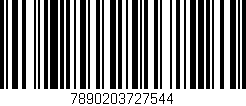 Código de barras (EAN, GTIN, SKU, ISBN): '7890203727544'