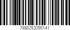 Código de barras (EAN, GTIN, SKU, ISBN): '7890253255141'