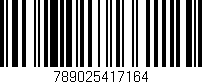 Código de barras (EAN, GTIN, SKU, ISBN): '789025417164'
