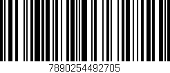 Código de barras (EAN, GTIN, SKU, ISBN): '7890254492705'