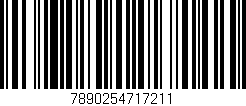 Código de barras (EAN, GTIN, SKU, ISBN): '7890254717211'