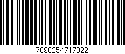 Código de barras (EAN, GTIN, SKU, ISBN): '7890254717822'