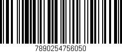 Código de barras (EAN, GTIN, SKU, ISBN): '7890254756050'
