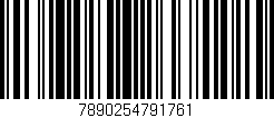 Código de barras (EAN, GTIN, SKU, ISBN): '7890254791761'