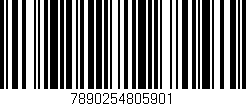 Código de barras (EAN, GTIN, SKU, ISBN): '7890254805901'
