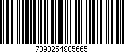 Código de barras (EAN, GTIN, SKU, ISBN): '7890254985665'