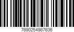 Código de barras (EAN, GTIN, SKU, ISBN): '7890254987836'