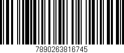 Código de barras (EAN, GTIN, SKU, ISBN): '7890263816745'