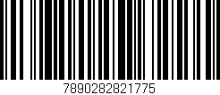 Código de barras (EAN, GTIN, SKU, ISBN): '7890282821775'