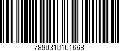 Código de barras (EAN, GTIN, SKU, ISBN): '7890310161668'