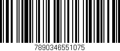 Código de barras (EAN, GTIN, SKU, ISBN): '7890346551075'