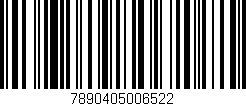 Código de barras (EAN, GTIN, SKU, ISBN): '7890405006522'