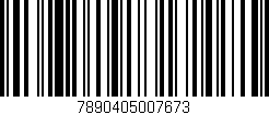 Código de barras (EAN, GTIN, SKU, ISBN): '7890405007673'