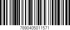 Código de barras (EAN, GTIN, SKU, ISBN): '7890405011571'