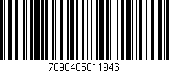 Código de barras (EAN, GTIN, SKU, ISBN): '7890405011946'