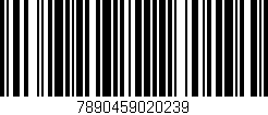 Código de barras (EAN, GTIN, SKU, ISBN): '7890459020239'