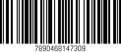 Código de barras (EAN, GTIN, SKU, ISBN): '7890468147309'