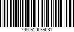 Código de barras (EAN, GTIN, SKU, ISBN): '7890520055061'