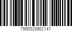 Código de barras (EAN, GTIN, SKU, ISBN): '7890520962147'
