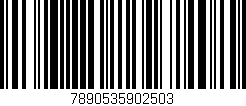 Código de barras (EAN, GTIN, SKU, ISBN): '7890535902503'
