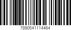 Código de barras (EAN, GTIN, SKU, ISBN): '7890541114464'
