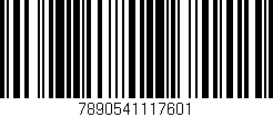 Código de barras (EAN, GTIN, SKU, ISBN): '7890541117601'