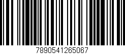 Código de barras (EAN, GTIN, SKU, ISBN): '7890541265067'