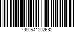 Código de barras (EAN, GTIN, SKU, ISBN): '7890541302663'