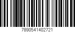 Código de barras (EAN, GTIN, SKU, ISBN): '7890541402721'