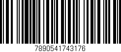 Código de barras (EAN, GTIN, SKU, ISBN): '7890541743176'