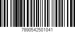 Código de barras (EAN, GTIN, SKU, ISBN): '7890542501041'