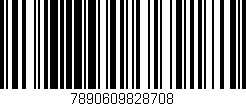 Código de barras (EAN, GTIN, SKU, ISBN): '7890609828708'