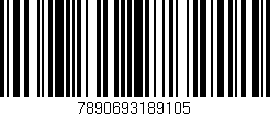 Código de barras (EAN, GTIN, SKU, ISBN): '7890693189105'