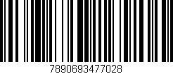 Código de barras (EAN, GTIN, SKU, ISBN): '7890693477028'