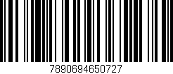 Código de barras (EAN, GTIN, SKU, ISBN): '7890694650727'