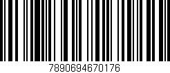 Código de barras (EAN, GTIN, SKU, ISBN): '7890694670176'