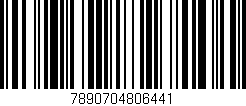 Código de barras (EAN, GTIN, SKU, ISBN): '7890704806441'
