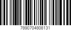 Código de barras (EAN, GTIN, SKU, ISBN): '7890704808131'