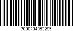 Código de barras (EAN, GTIN, SKU, ISBN): '7890704852295'