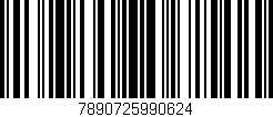 Código de barras (EAN, GTIN, SKU, ISBN): '7890725990624'