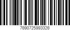 Código de barras (EAN, GTIN, SKU, ISBN): '7890725993328'