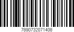 Código de barras (EAN, GTIN, SKU, ISBN): '7890732071408'