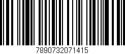 Código de barras (EAN, GTIN, SKU, ISBN): '7890732071415'
