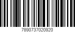 Código de barras (EAN, GTIN, SKU, ISBN): '7890737020920'